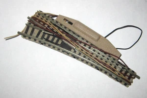 FLEISCHMANN 9172 N PICCOLO LEFT HAND ELECTRIC TURN OUT SWITCH POINT 9170 Tested - Bild 1 von 6