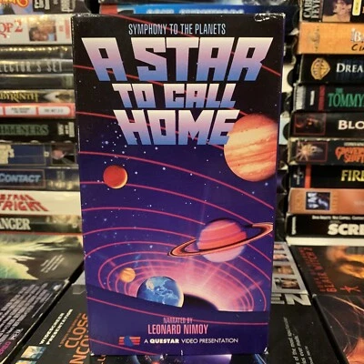 A Star To Call Home VHS 1995 Tested Leonard Nimoy Symphony To The Planets Sci-Fi - Image 1 of 4