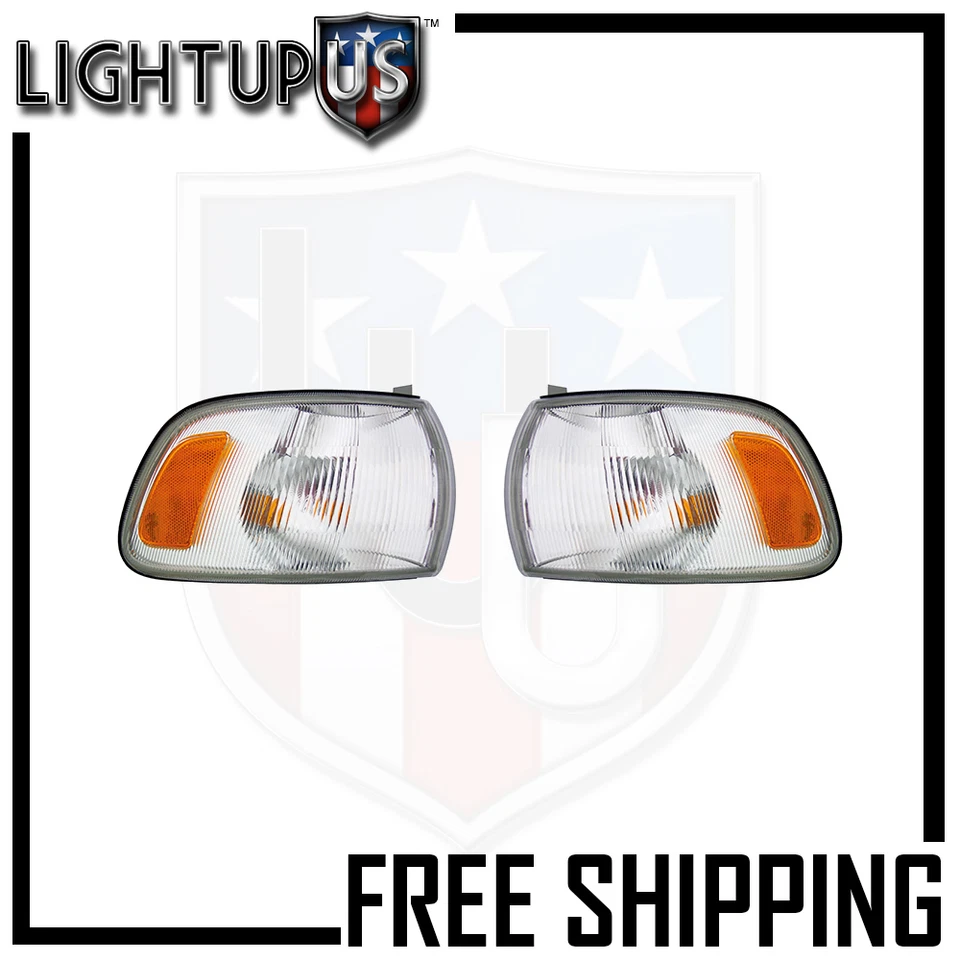 Fits 91-97 TOYOTA PREVIA  SIGNAL LIGHT/LAMP  Pair (Left and Right Set) - Image 1 of 1