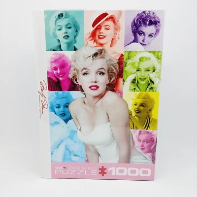 NEW MARILYN MONROE Eurographics Puzzle 1000 Pieces Marilyn Faces Year To Year - Image 1 of 4