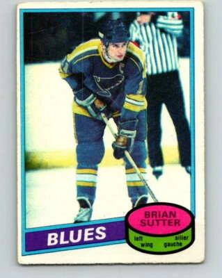 1980-81 O-Pee-Chee #244 Brian Sutter  St. Louis Blues V39556 - Image 1 of 2