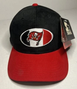 Vintage Starter Tampa Bay Buccaneers die richtige Mütze Druckknopflasche neu mit Etikett - Bild 1 von 7