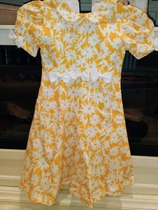 Sylvia White For Saks Fifth Avenue Girls Dress 6 - Picture 1 of 6