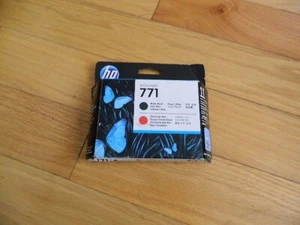 2016 ORYGINALNA GŁOWICA DRUKUJĄCA HP 771 matowa czarna chromatyczna czerwona Z6200 CE017A ZAPIECZĘTOWANA - Zdjęcie 1 z 1
