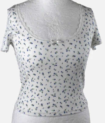 H&M Camiseta, sin Vientre, Mujer T.M (36 ), como Nuevo - Imagen 1 de 4