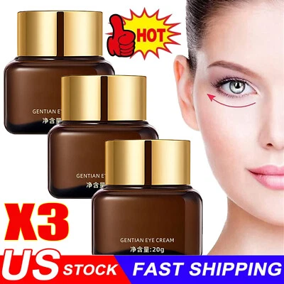 Gentian Eye Cream Tighten Dual Bags Dark Circle Anti Puffiness Wrinkle Anti - Image 1 of 4