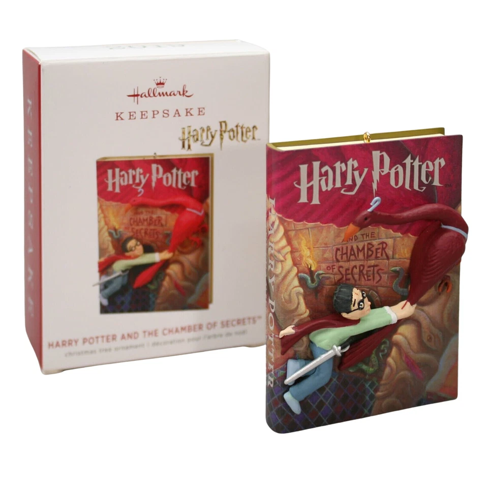 Hallmark QXI3869 Harry Potter and The Chamber of Secrets Ornament Book