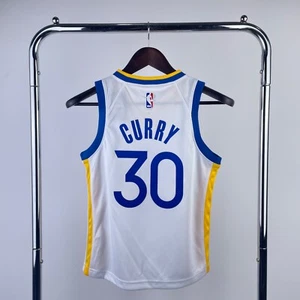 New STEPH CURRY #30 YOUTH M GOLDEN STATE WARRIORS JERSEY BASKETBALL - Picture 1 of 3