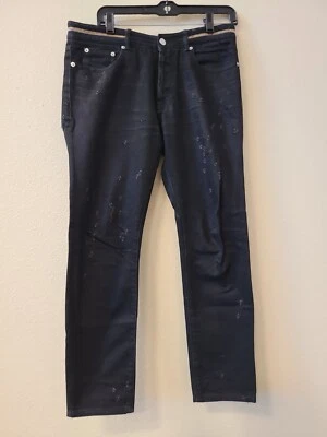 Jeans Givenchy Paris negros desgastados para hombre talla 30 auténticos  Foto 1 de 4