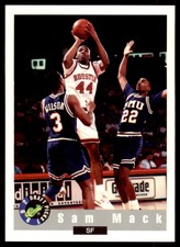 1992-93 Classic Draft Picks Sam Mack . Houston Cougars #67
