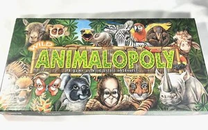Animalopoly Late For The Sky Board Game Complete with All Game Pieces - Bild 1 von 12