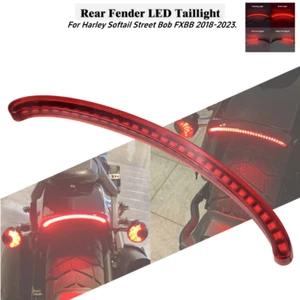 Rear Fender Running Turn Signal Brake Tail Light For Haryley Street Bob 18-2023 - Picture 1 of 12