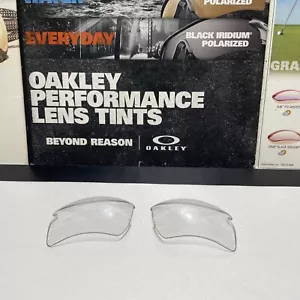 Oakley Flak 2.0 XL Clear Replacement lens set - OEM Oakley lenses - Picture 1 of 5
