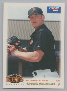 Chris Weidert 2000 Grandstand Frederick Keys Pepsi