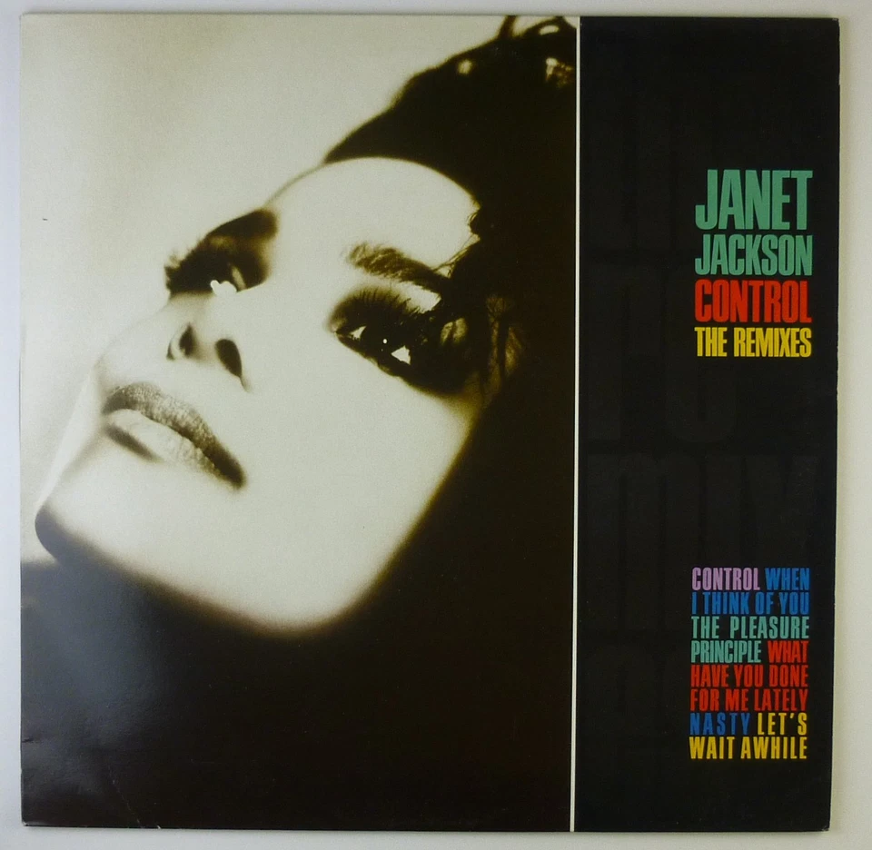 12 " Maxi - Janet JACKSON - Control - The Remixes - k5511 - Washed & Cleaned - Image 1 of 1