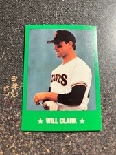 Will Clark Giants 1989 Pacific Cards & Comics Series 2 RARE UNLICENSED #10