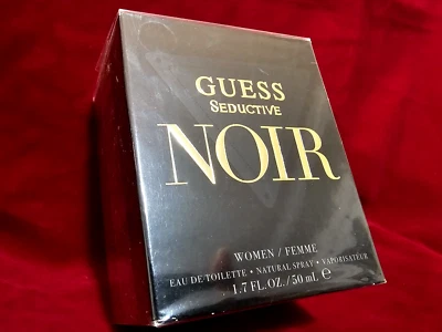 Eau De Toilette Spray Guess SEDUCTIVE NOIR 1.7 FL OZ Mujer Sellado ¡NUEVO! Foto 1 de 4