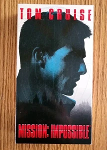 Mission Impossible VHS Tape 1996 Tom Cruise Hardcase Protected - Picture 1 of 5