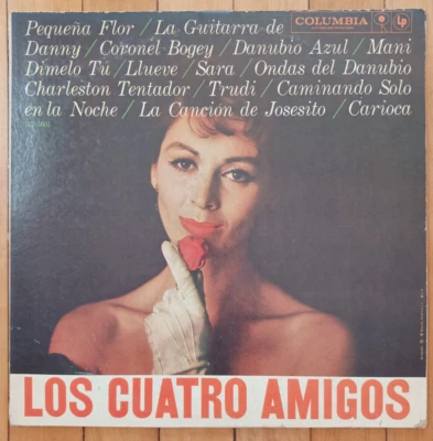 LOS CUATRO AMIGOS Self Titled LP Vinyl Record latin exotica mono 100% PLAY GRADE Foto 1 de 4