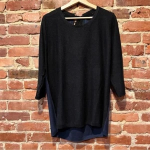 Babaton Silk Cashmere Tunic Tie-Back Size Large - Picture 1 of 6