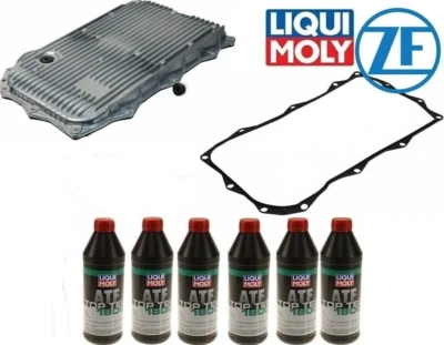 ★ NEW BMW 8HP70 Automatic Transmission Service Kit w UPGRADED Aluminum Pan ZF - Image 1 of 4