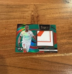 Dodi Lukebakio 2024-25 Panini Select La Liga Green Prizm /5 Logo Patch Mem NRMT+ - Picture 1 of 3