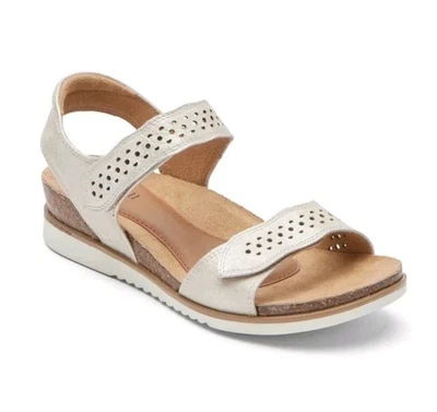 Женские белые сандалии Cobb Hill CJ1907 May Wave с ремешками размер 11 - Изображение 1 из 4