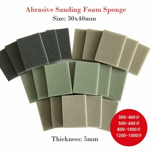 Carrozzeria Carta Abrasiva Spugna Pastiglie 300-400#500-600 #800-1000# Qualità - Picture 1 of 36