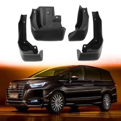 Mud Flaps Splash Guards Honda Elysion 2016-2019 Front & Rear Mounting Kit New - Image 1 of 4