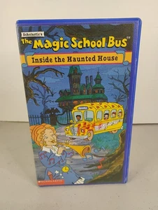 The Magic School Bus (VHS, Blue Hardcase) Inside the Haunted House - Picture 1 of 4