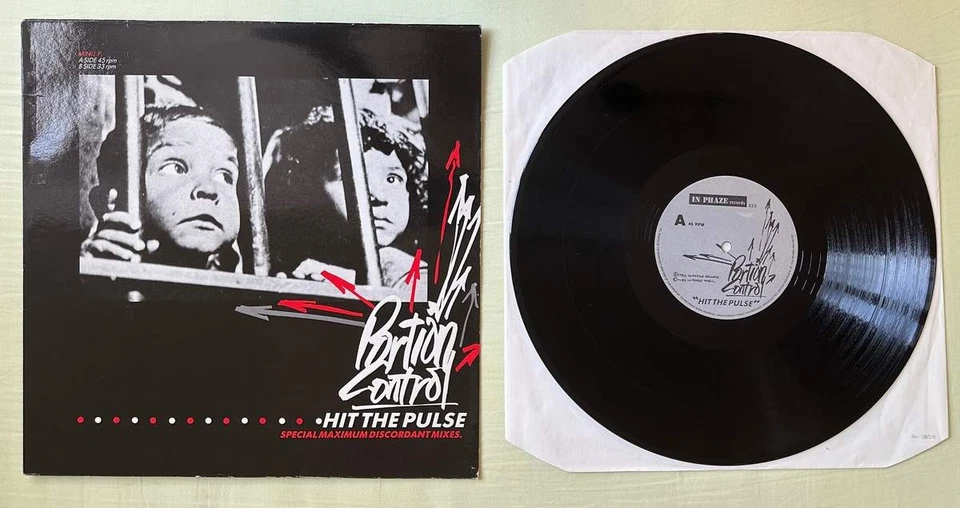 PORTION CONTROL "A-MAG... Hit the Pulse" - 12' EP 1983 - 80er Electro Body Music - Bild 1 von 4