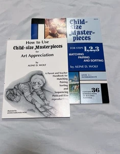 Art Appreciation Homeschool Workbook Set Preschool, Aline Wolf (BS1S2) - Picture 1 of 8