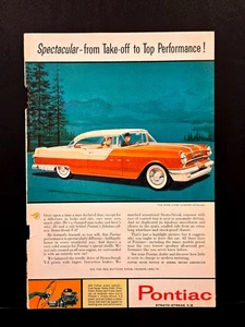 Página de publicidad de la revista 1955, Pontiac Star Chief Custom Catalina, V8 - Imagen 1 de 1