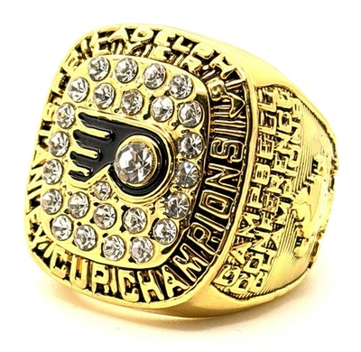 Anel NHL / 1975 Philadelphia Flyers Stanley Cup Championship / Clarke - Imagem 1 de 4