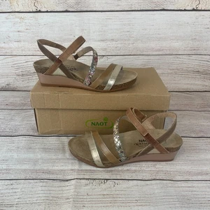 Naot Hero Damen Gr. EU 36 US 5 Riemchensandalen Radiant Gold Tan - EINMAL GETRAGEN! - Bild 1 von 11