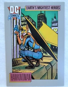 1992 DC Comics Karte #56 Hawkwoman Earth’s Mightiest Heroes Karte zu verkaufen - Bild 1 von 2
