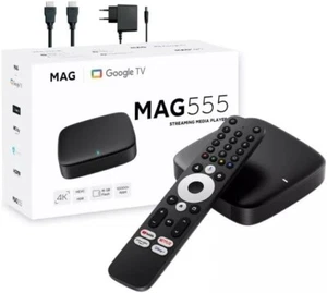 INFOMIR MAG555 4K Streaming Media Player with Google TV, 4K HDR at 60 FPS - USA - Picture 1 of 24