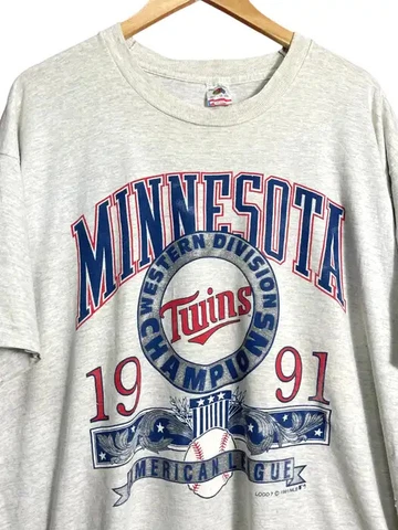 Vintage 90s Minnesota Twins MLB Shirt Unisex Men Women KV7168 Cover