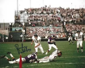 Autogrammiertes Richie Pettibon Chicago Bears 8x10 Foto mit Coa - Bild 1 von 1