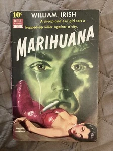 Crime Gga Drogen Vintage Pb, Marihuana von Irish, Dell 10 Cent #11, 1950, sehr guter Zustand + - Bild 1 von 6