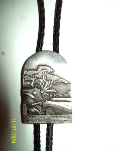 ROLLS ROYCE Bolo Tie 1991 40th Convention/Meet Sengupta designed Buckle Co. - Picture 1 of 3