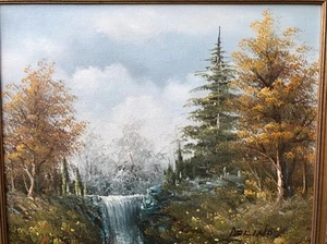 GROSSES ORIGINAL Kunst Ölgemälde des bekannten Künstlers Richard DELINO - Bild 1 von 12