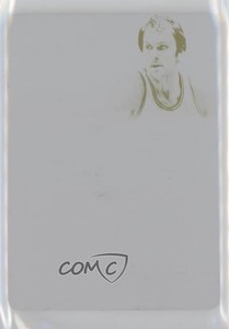 2013-14 Panini Flawless Patch Auto Printing Plate Yellow 1/1 Rick Barry HOF qp4