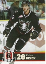 Kolton Dixon 2013-14 Red Deer Rebels