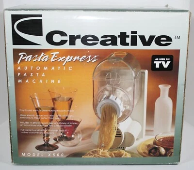 Creative Technologies Pasta Express X500 Machine Maker NIB - Open Box Foto 1 de 4