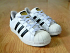 Adidas Girls Trainers Superstar White & Black Size 3 / 35.5