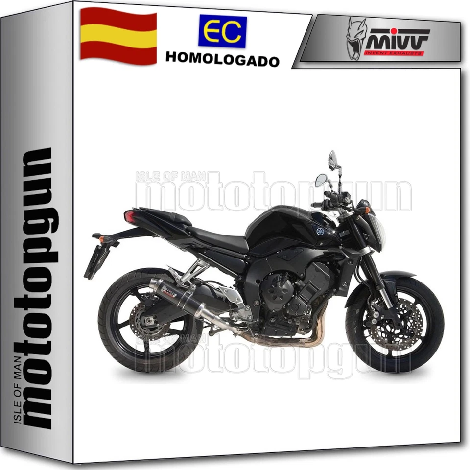 Silenciador Mivv GP carbono Yamaha Fz1/fz1 fazer