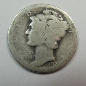 Moneda de diez centavos Mercury 1920 plata 300H24 - Imagen 1 de 2