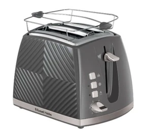 Russell Hobbs 26392 Groove 2S Toaster Grey - Picture 1 of 5