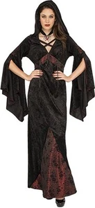 Adult Dark Damsel Vampire Witch Vampiress Costume - Picture 1 of 1
